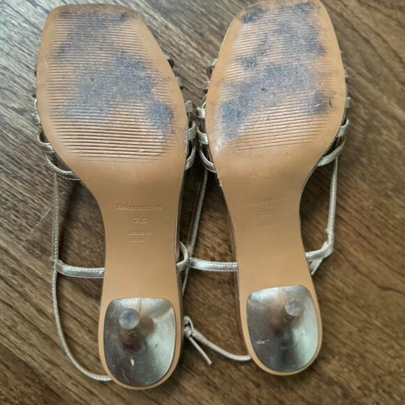 Reformation Elsie Slingback, size 7.5 - Picture 5 of 5